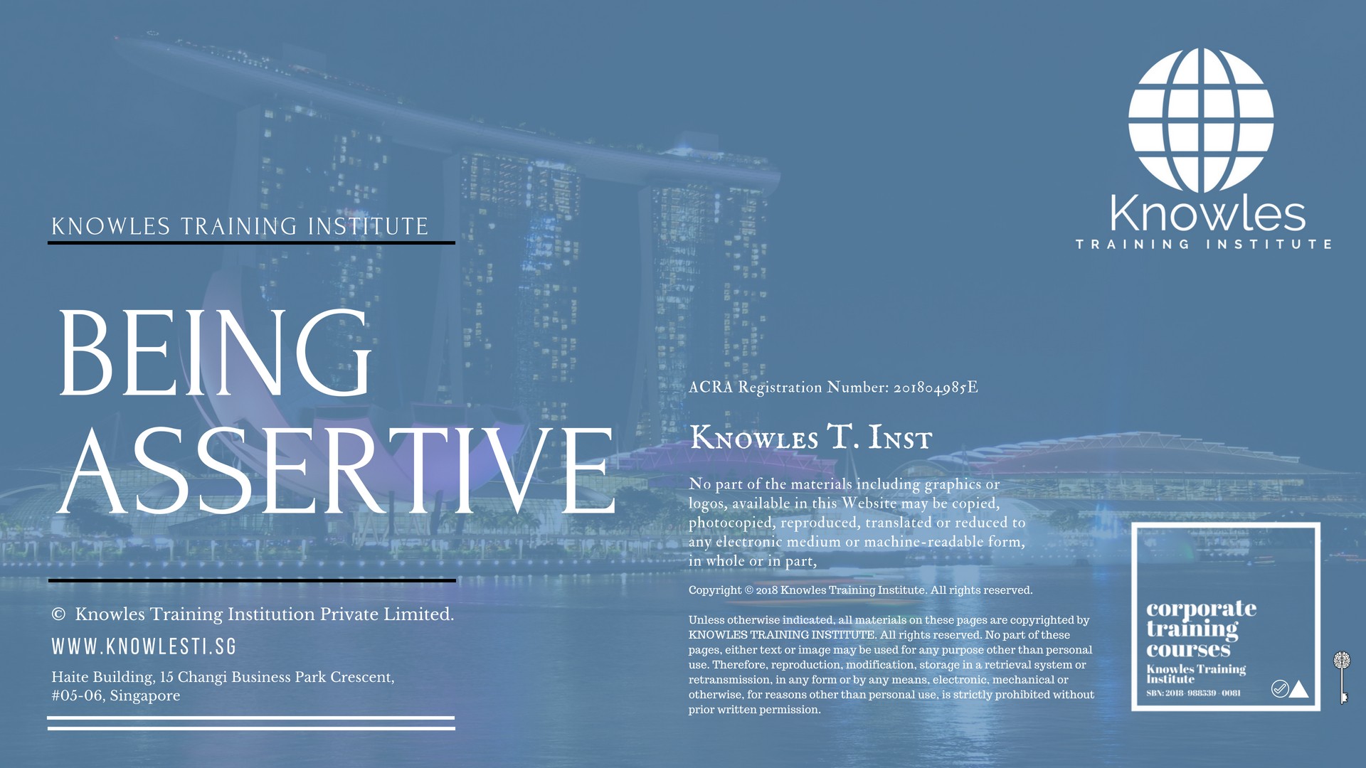 Being Assertive Training Course In Doha, Qatar