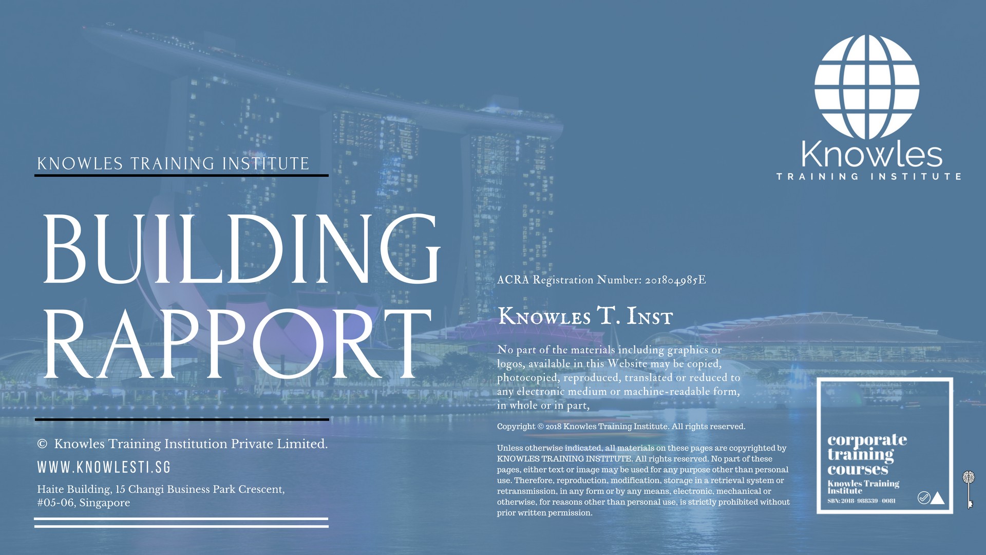 Building Rapport Training Course In Doha, Qatar