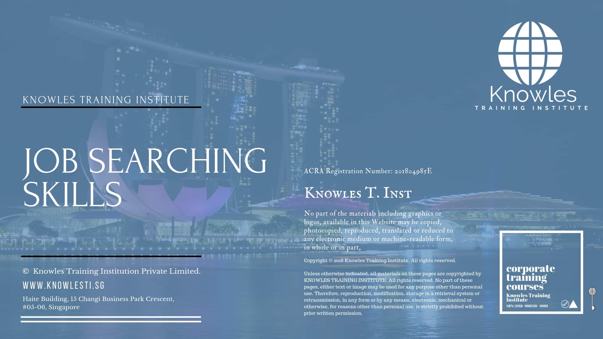 Job Searching Skills Training Course In Doha, Qatar